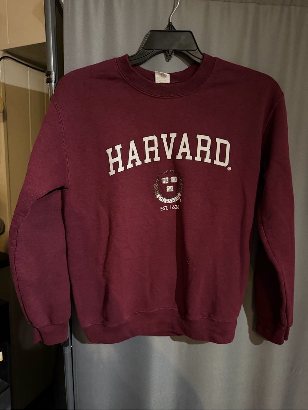 Harvard University Crewneck Sweatshirt - Size S/M? (No size tag)